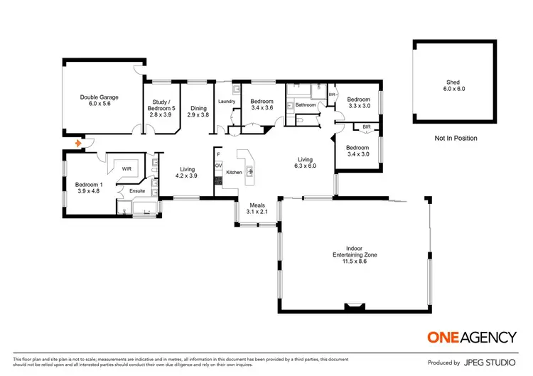 Floorplan of Homely house listing, 4 Rupertsdale Road, Sunbury VIC 3429