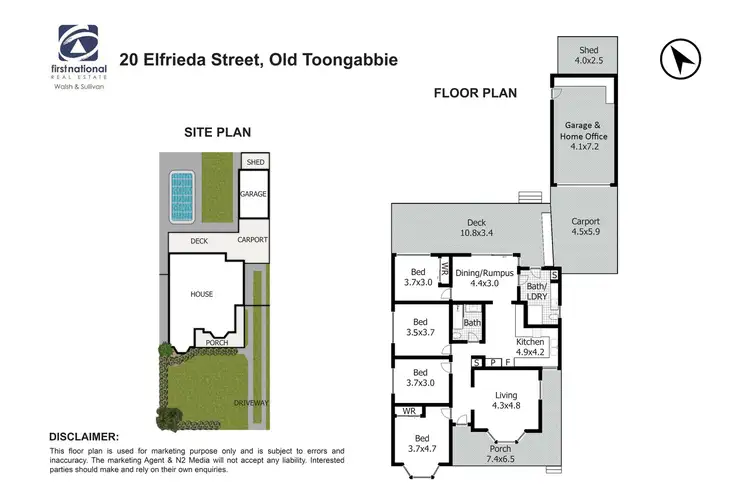 Floorplan of Homely house listing, 20 Elfrieda Street, Old Toongabbie NSW 2146