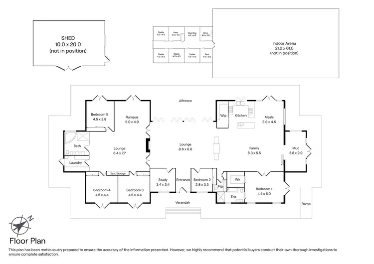 Floorplan of Homely house listing, 102 Donovans Road, Woodend VIC 3442