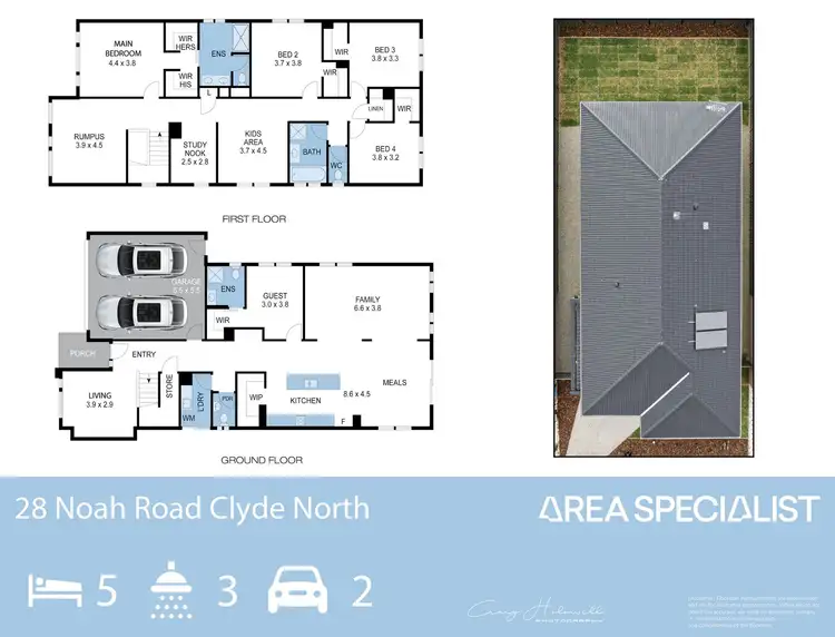 Floorplan of Homely house listing, 28 Noah Road, Clyde North VIC 3978