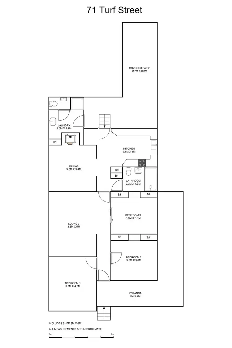 Floorplan of Homely house listing, 71 Turf Street, Grafton NSW 2460