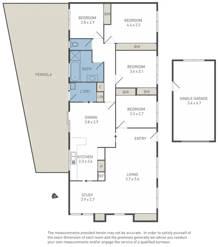 Floorplan of Homely house listing, 2 Greenhill Crescent, Wyndham Vale VIC 3024