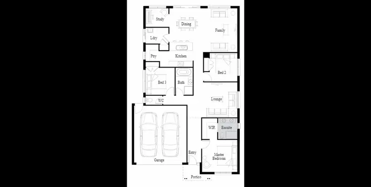 Floorplan of Homely house listing, 2 Bigarade Way, Tarneit VIC 3029