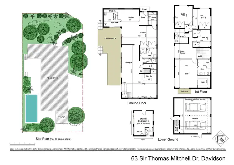 Floorplan of Homely house listing, 63 Sir Thomas Mitchell Drive, Davidson NSW 2085