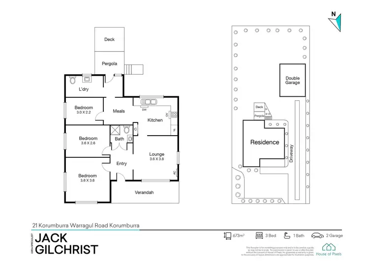Floorplan of Homely house listing, 21 Warragul Road, Korumburra VIC 3950