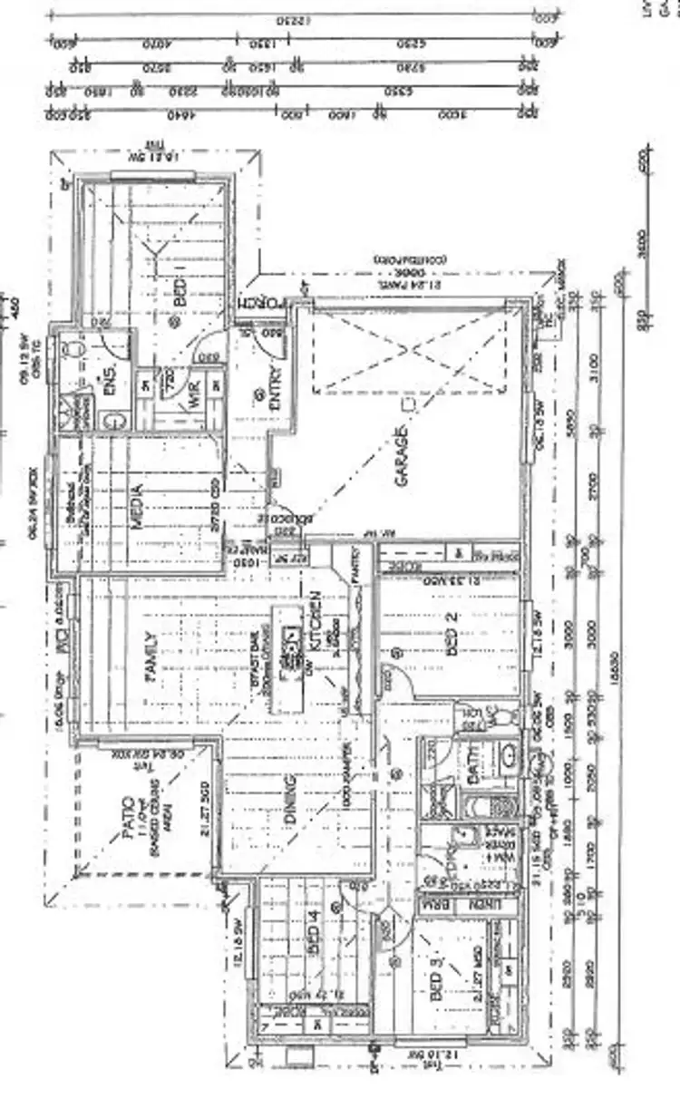 Floorplan of Homely house listing, 13 Cypress Pines Drive, Miles QLD 4415