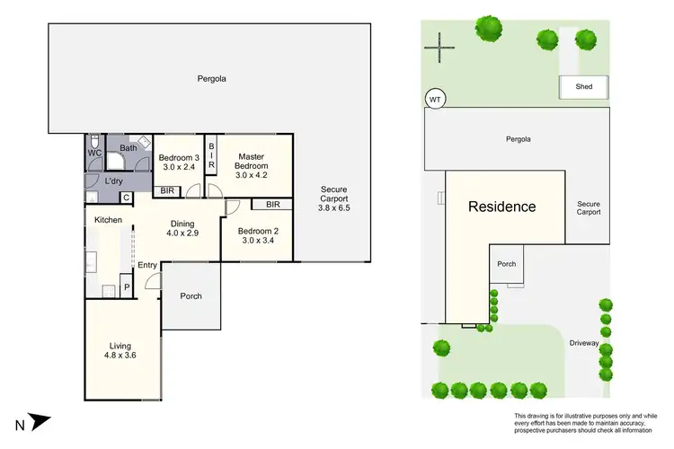 Floorplan of Homely house listing, 8 Scotsmore Road, Springvale South VIC 3172