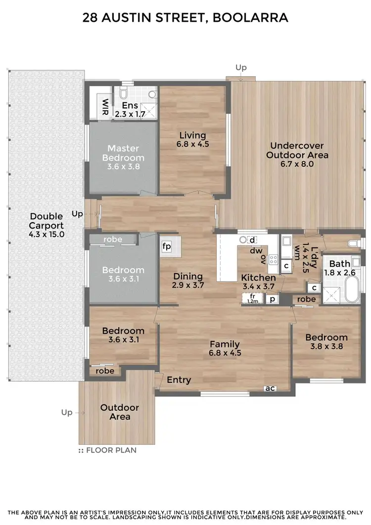Floorplan of Homely house listing, 28 Austin Street, Boolarra VIC 3870