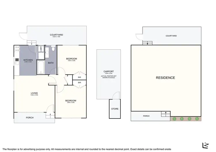 Floorplan of Homely unit listing, 1/68 Station Street, Bayswater VIC 3153