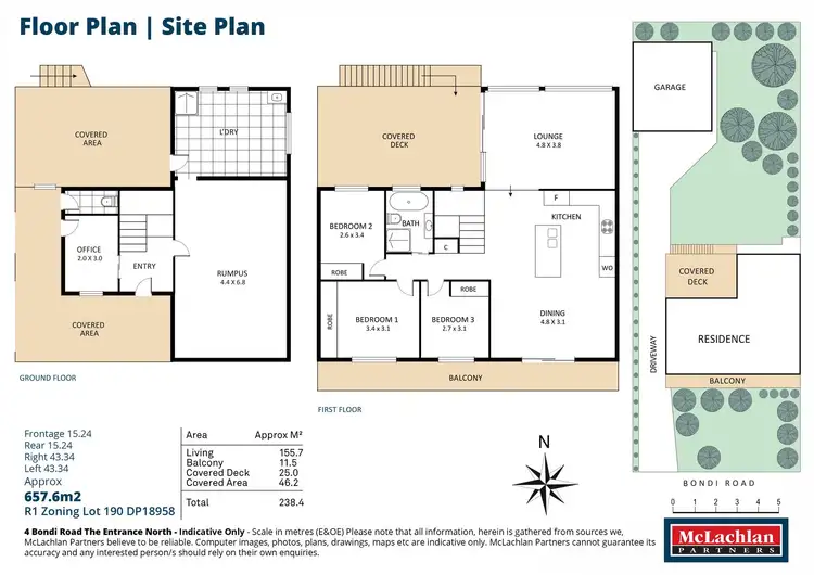Floorplan of Homely house listing, 4 Bondi Road, The Entrance North NSW 2261