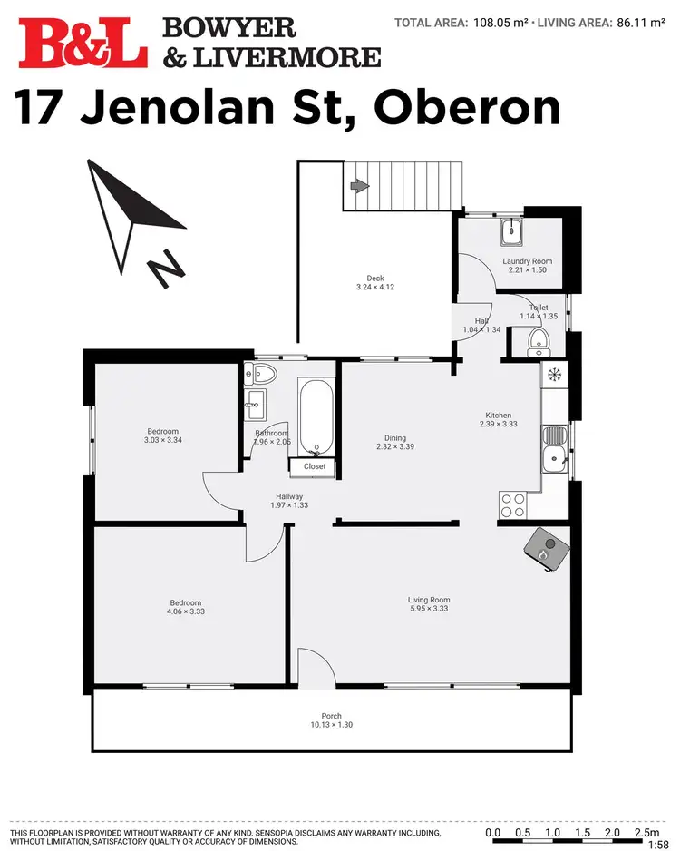 Floorplan of Homely house listing, 17 Jenolan Street, Oberon NSW 2787