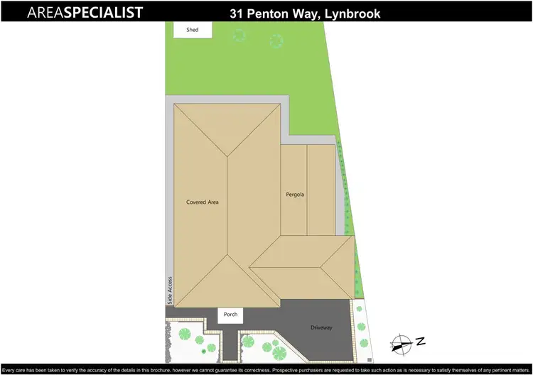 Floorplan of Homely house listing, 31 Penton Way, Lynbrook VIC 3975