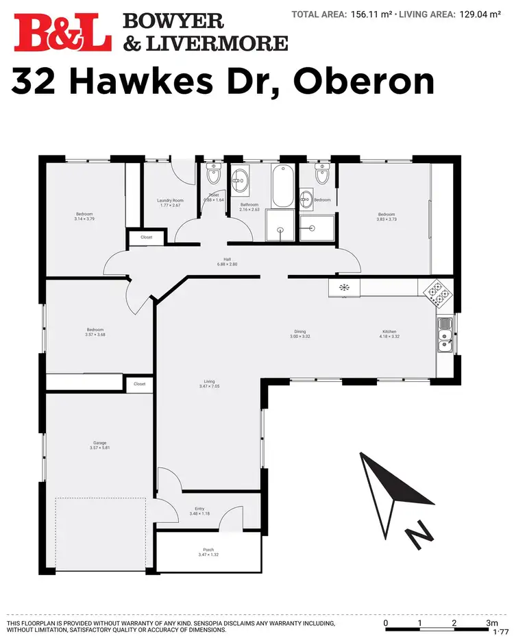 Floorplan of Homely house listing, 32 Hawkes Drive, Oberon NSW 2787