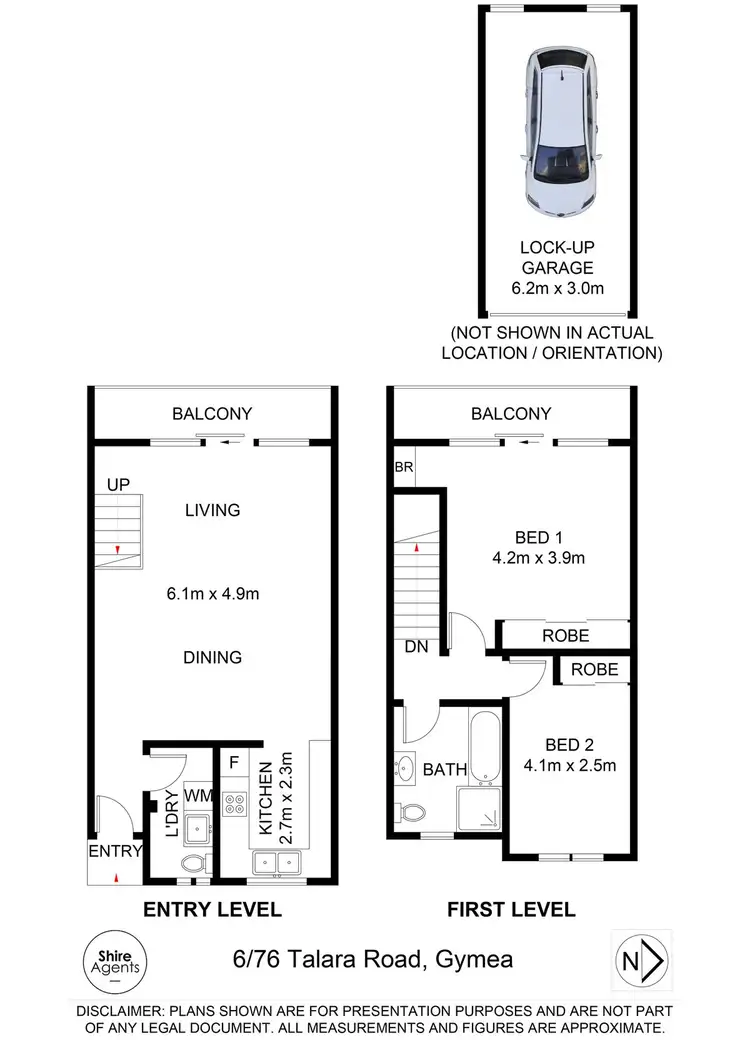 Floorplan of Homely apartment listing, 6/76-78 Talara Road, Gymea NSW 2227