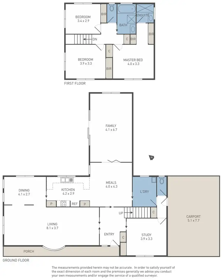 Floorplan of Homely house listing, 7 Purcell Court, Werribee VIC 3030
