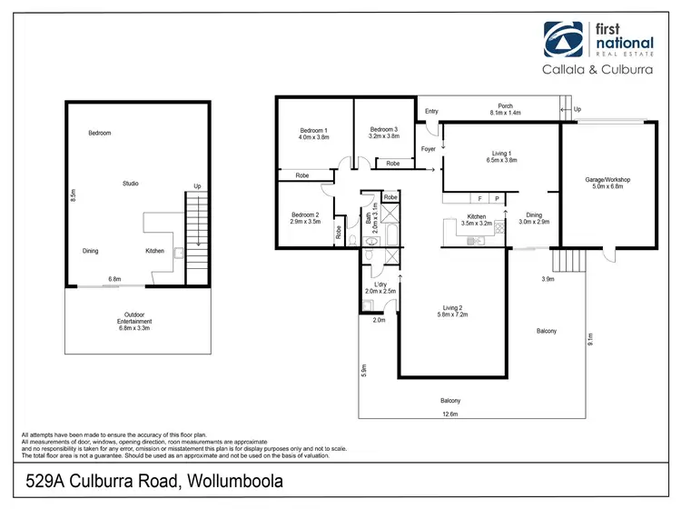 Floorplan of Homely rural property listing, 529A Culburra Road, Culburra Beach NSW 2540