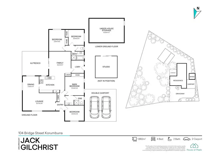 Floorplan of Homely house listing, 104 Bridge Street, Korumburra VIC 3950