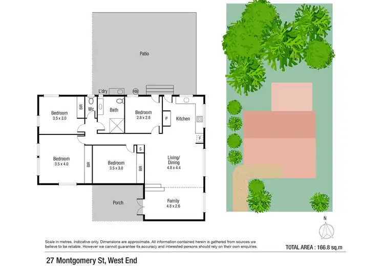 Floorplan of Homely house listing, 27 Montgomery Street, West End QLD 4810