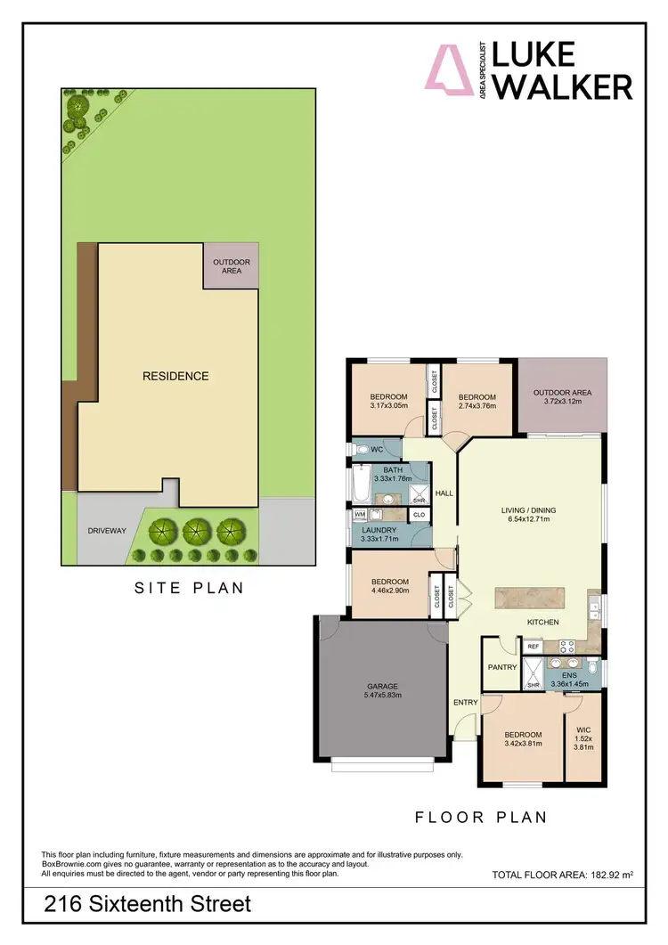 Floorplan of Homely house listing, 216 Sixteenth Street, Mildura VIC 3500