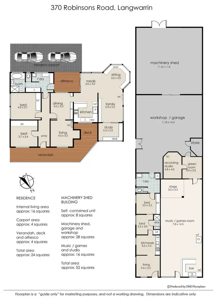 Floorplan of Homely rural property listing, 370 Robinsons Road, Langwarrin South VIC 3911