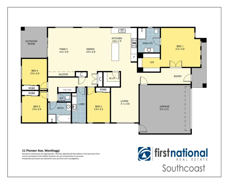 Floorplan of Homely house listing, 11 Pioneer Avenue, Wonthaggi VIC 3995