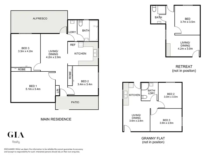 Floorplan of Homely house listing, 27 Larra Street, Yennora NSW 2161