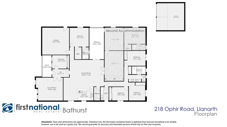 Floorplan of Homely house listing, 218 Ophir Road, Llanarth NSW 2795