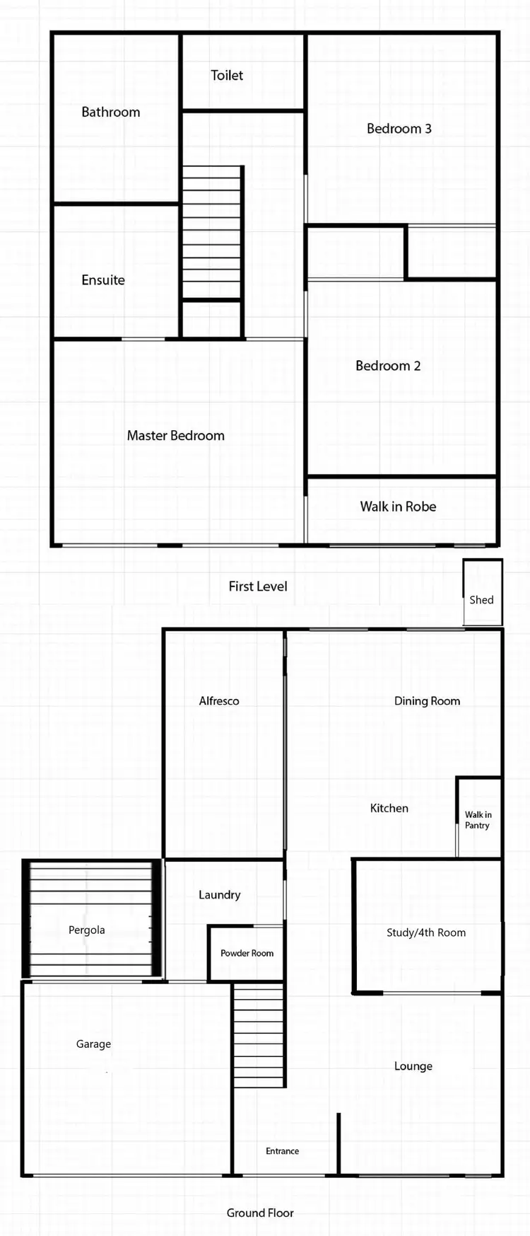 Floorplan of Homely house listing, 27 Bungaree Track, Burnside Heights VIC 3023