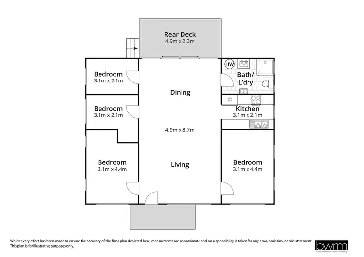 Floorplan of Homely house listing, 46 Lurnea Avenue, Bawley Point NSW 2539