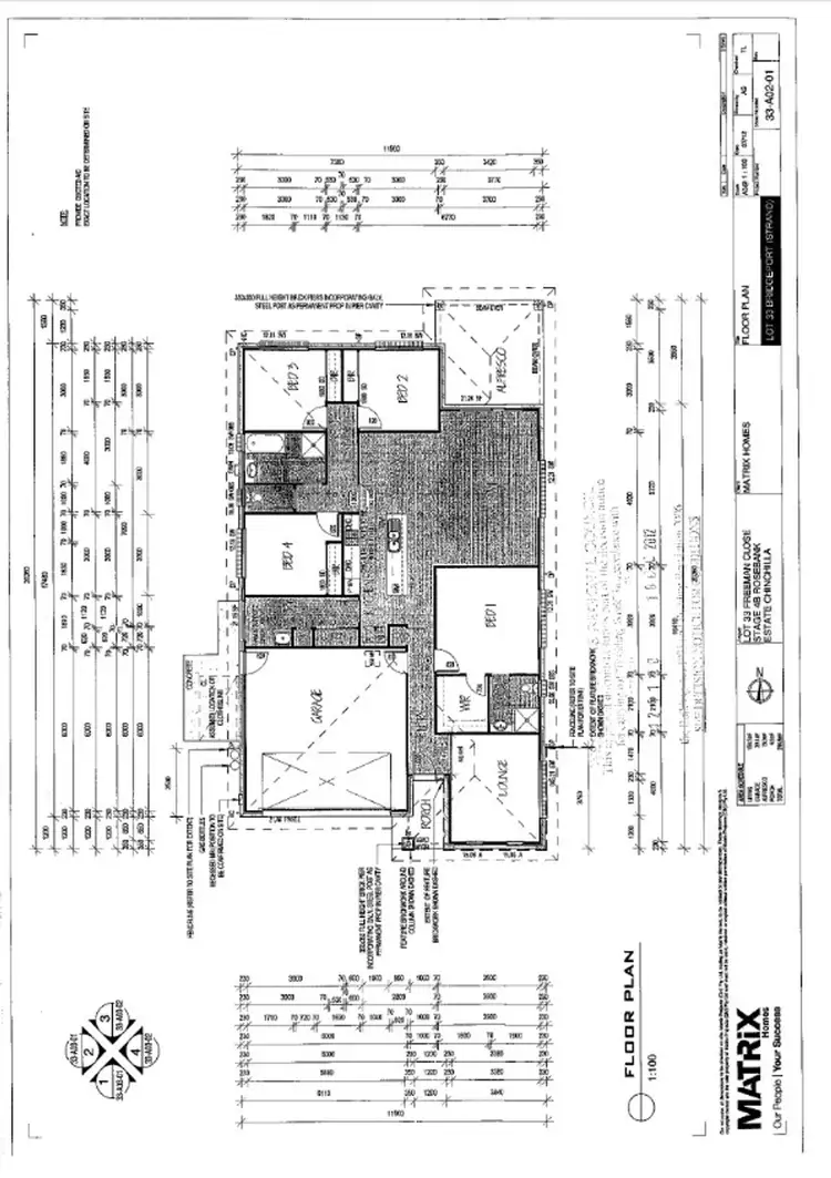 Floorplan of Homely house listing, 12 Freeman Close, Chinchilla QLD 4413