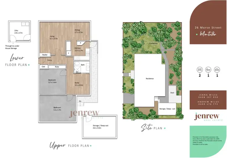 Floorplan of Homely house listing, 26 Morse Street, Montello TAS 7320