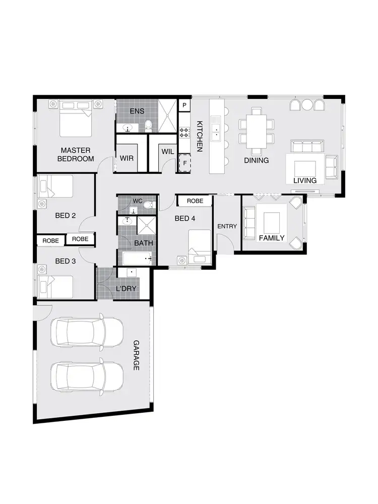 Floorplan of Homely house listing, 2 Luther Place, Macgregor ACT 2615