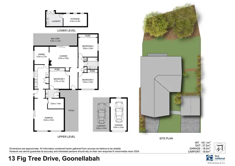 Floorplan of Homely house listing, 13 Fig Tree Drive, Goonellabah NSW 2480