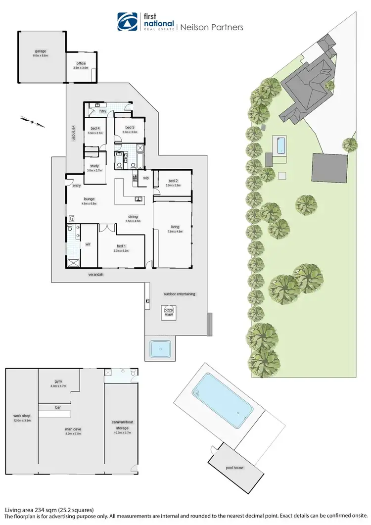 Floorplan of Homely rural property listing, 57 Abeckett Road, Bunyip VIC 3815