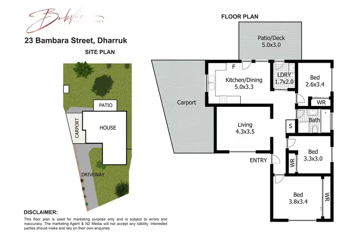 Floorplan of Homely house listing, 23 Bambara Street, Dharruk NSW 2770