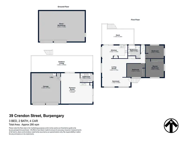 Floorplan of Homely house listing, 39 Crendon Street, Burpengary QLD 4505