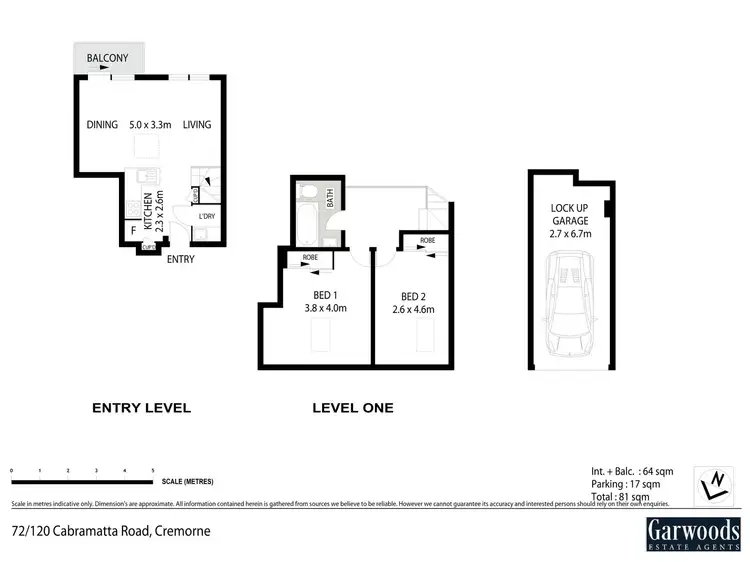 Floorplan of Homely apartment listing, 72/120 Cabramatta Road, Cremorne NSW 2090