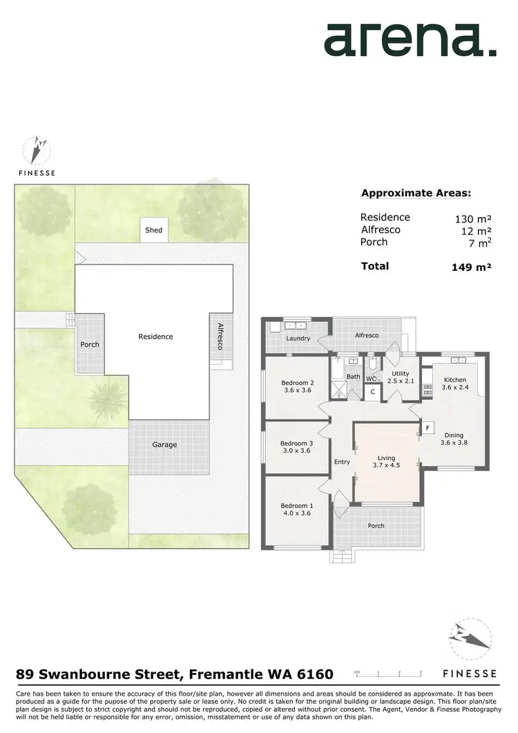 Floorplan of Homely house listing, 89 Swanbourne Street, Fremantle WA 6160