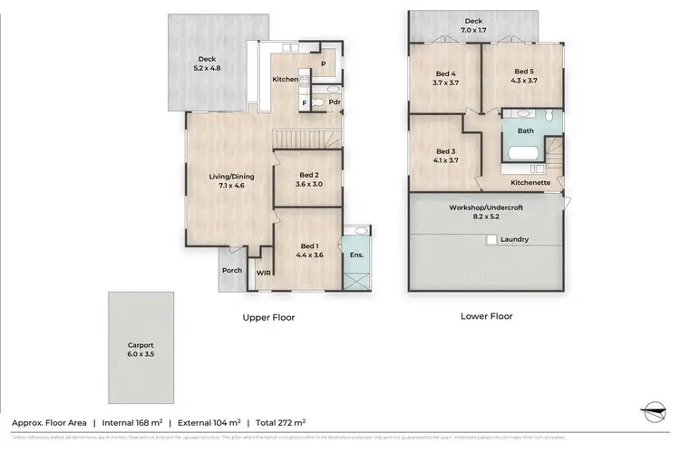 Floorplan of Homely house listing, 102 Camp Street, Toowong QLD 4066