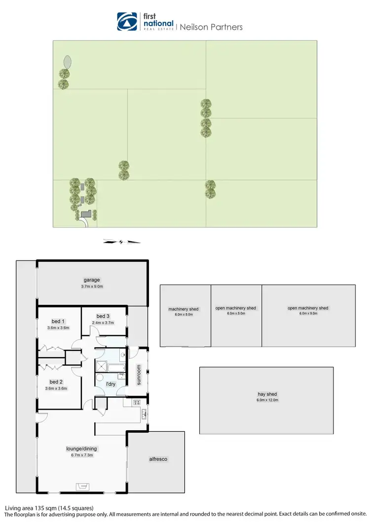 Floorplan of Homely rural property listing, 503 Hall Road, Nar Nar Goon VIC 3812
