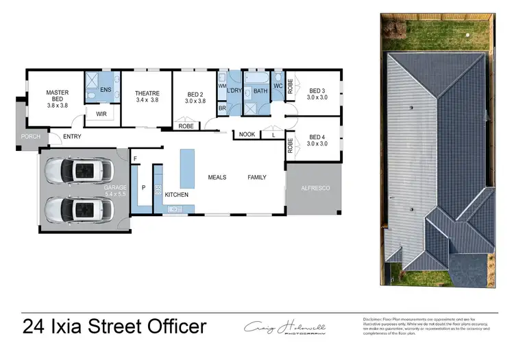 Floorplan of Homely house listing, 24 Ixia Street, Officer VIC 3809