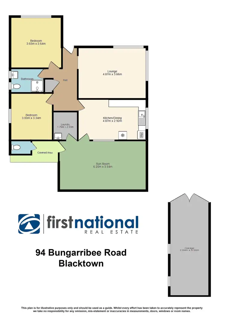Floorplan of Homely house listing, 94 Bungarribee Road, Blacktown NSW 2148