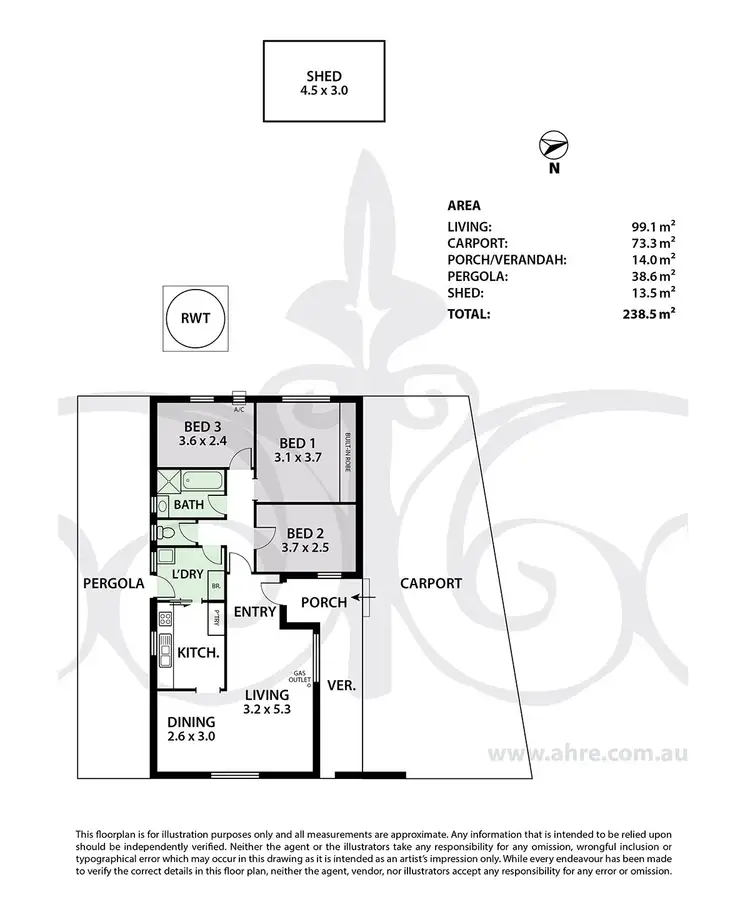 Floorplan of Homely house listing, 8 Deer Avenue, Mount Barker SA 5251