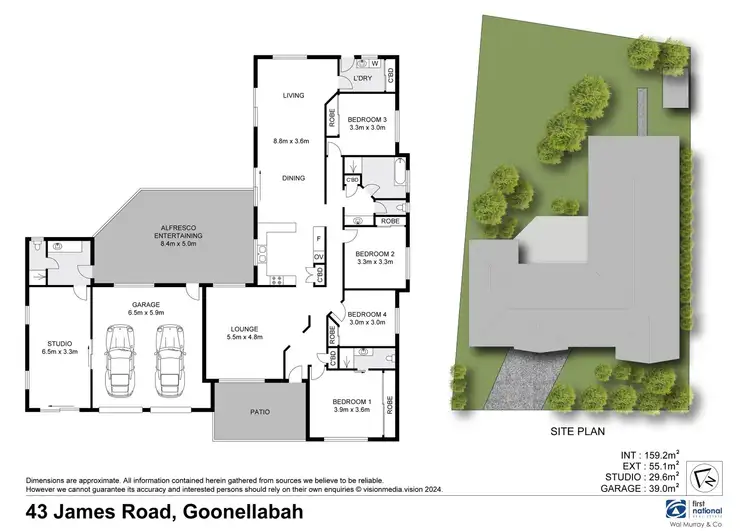Floorplan of Homely house listing, 43 James Road, Goonellabah NSW 2480