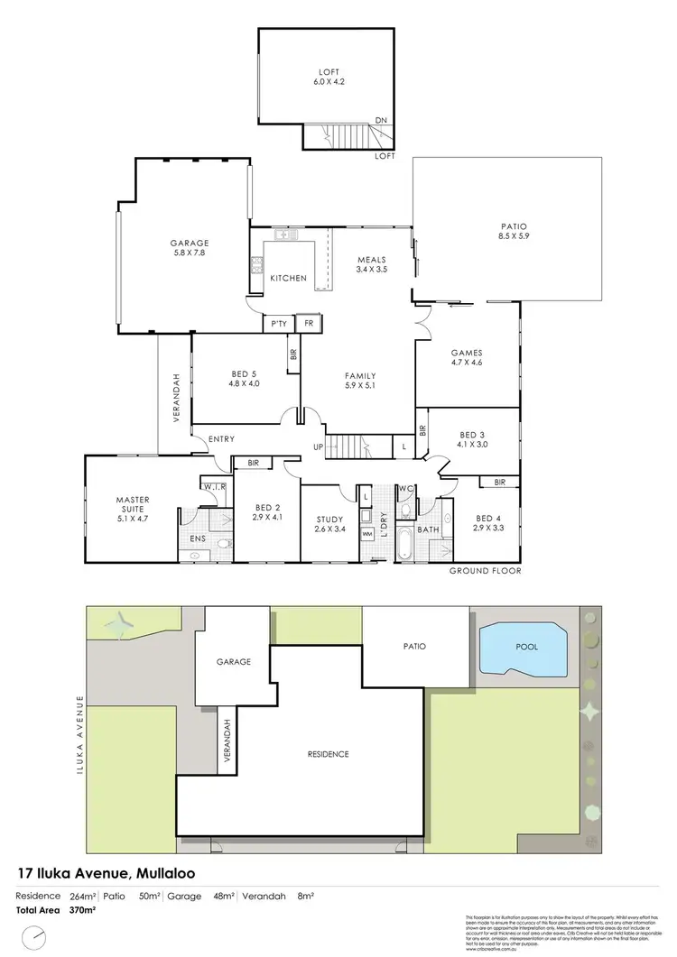 Floorplan of Homely house listing, 17 Iluka Avenue, Mullaloo WA 6027
