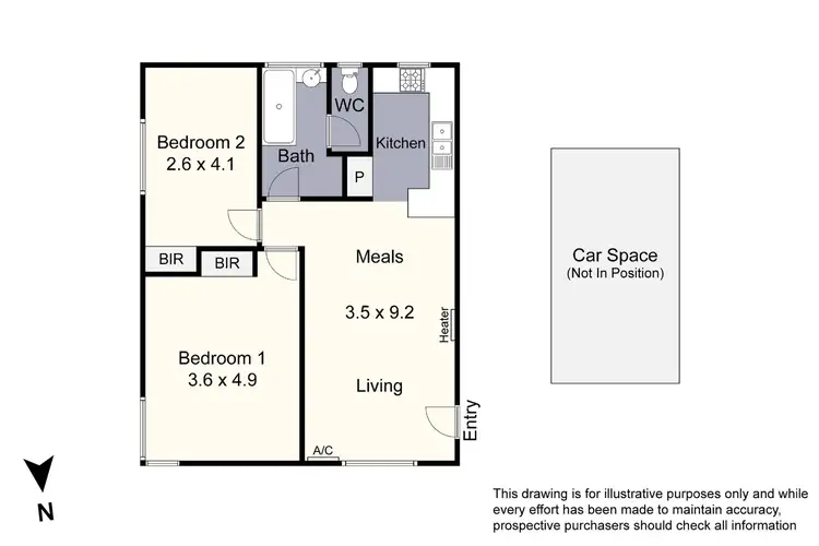 Floorplan of Homely unit listing, 5/21 Potter Street, Dandenong VIC 3175