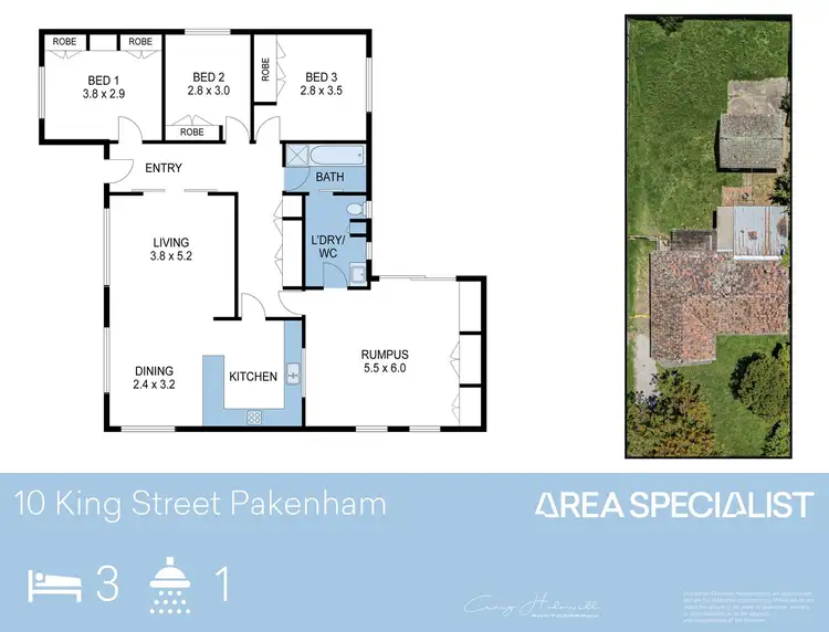 Floorplan of Homely house listing, 10 King Street, Pakenham VIC 3810