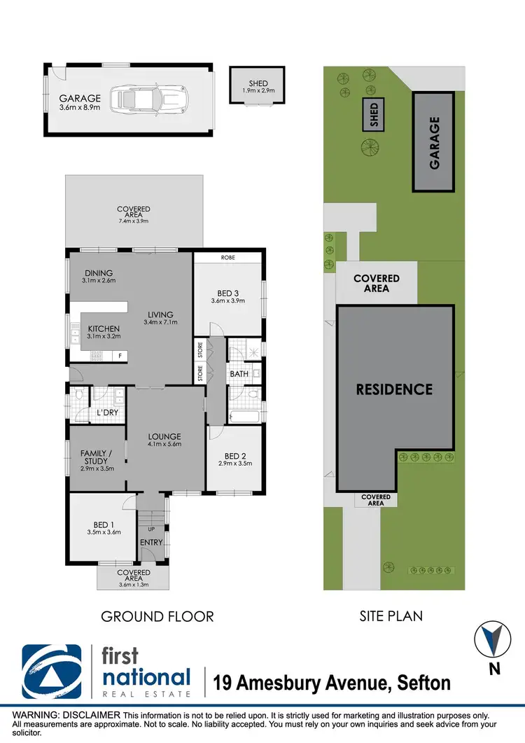 Floorplan of Homely house listing, 19 Amesbury Ave, Sefton NSW 2162