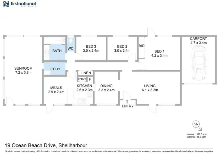 Floorplan of Homely house listing, 19 Ocean Beach Drive, Shellharbour NSW 2529