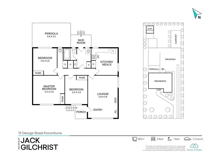 Floorplan of Homely house listing, 12 George Street, Korumburra VIC 3950
